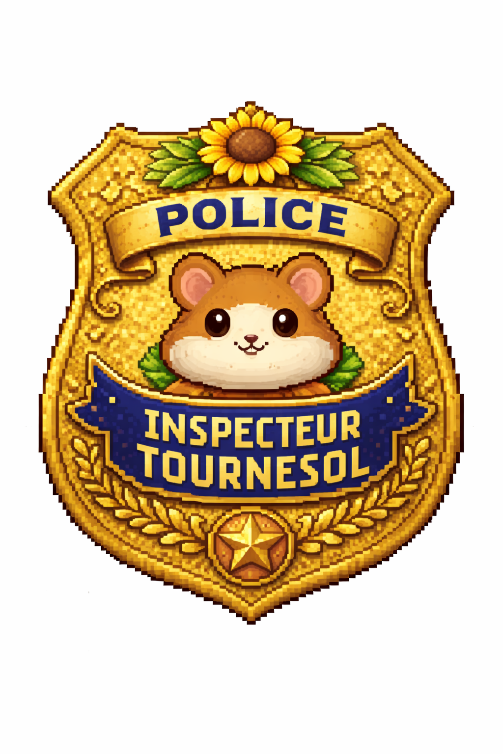 Badge Hamster